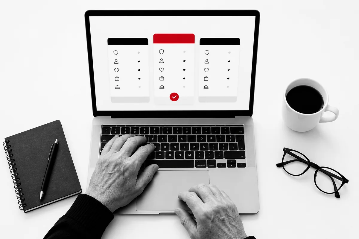 The PlanEnroll.com online comparison and enrollment portal showing plans side by side